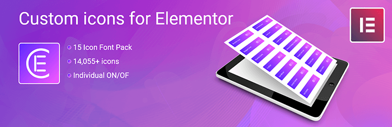 Skyboot Custom Icons for Elementor – Elementor Icons library