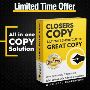 ClosersCopy Lifetime Deal With 22% Discount