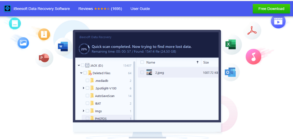 iBeesoft Data Recovery – Best Tool to Rescue Data Lost on Computer/Hard Drive