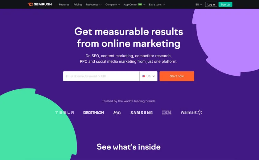 Semrush - Content Optimization Tools