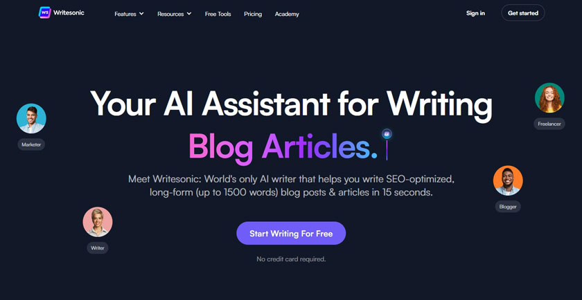 WriteSonic - AI Content Writer