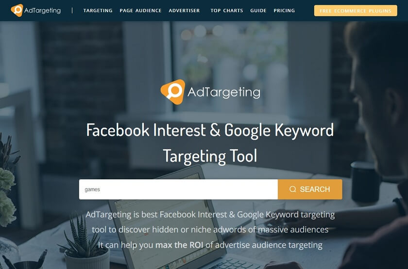 AdTargeting - Google Keyword & Facebook Interest Targeting Tool