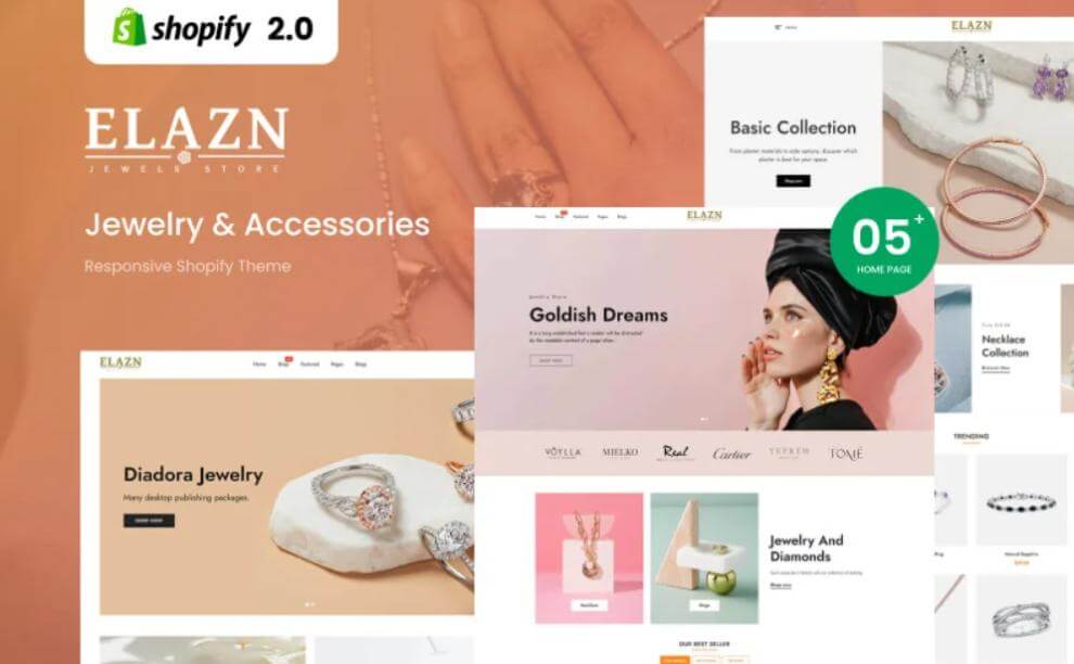 Elazn - Jewelry And Accessories Responsive Shopify Theme