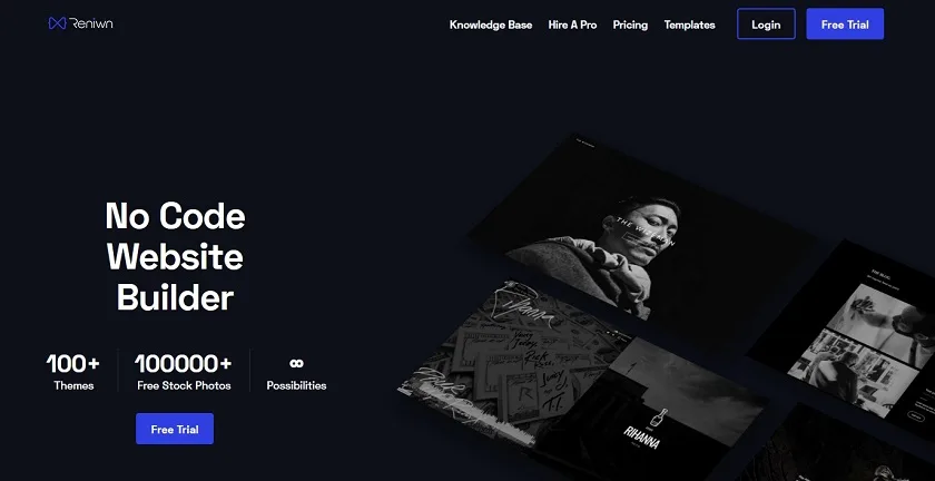 Reniwn - No Code Website Builder
