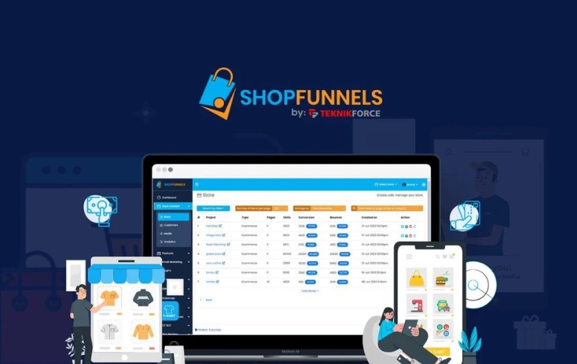 ShopFunnels - No Code eCommerce Store Builder