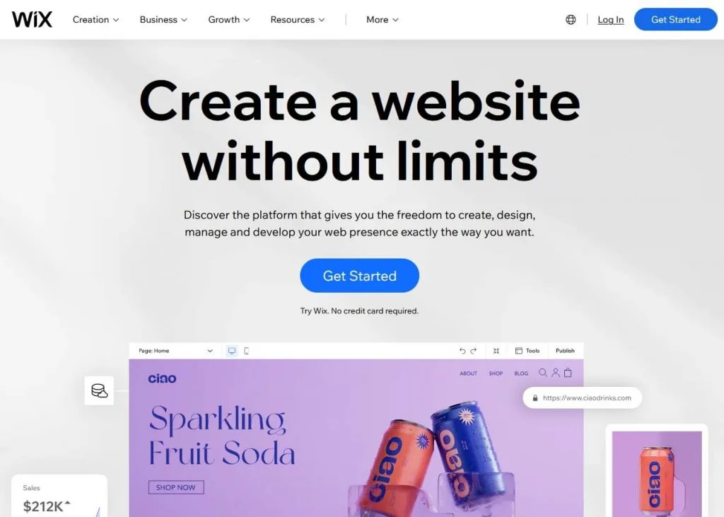 Wix.com: Free Website Builder - Create a Free Website