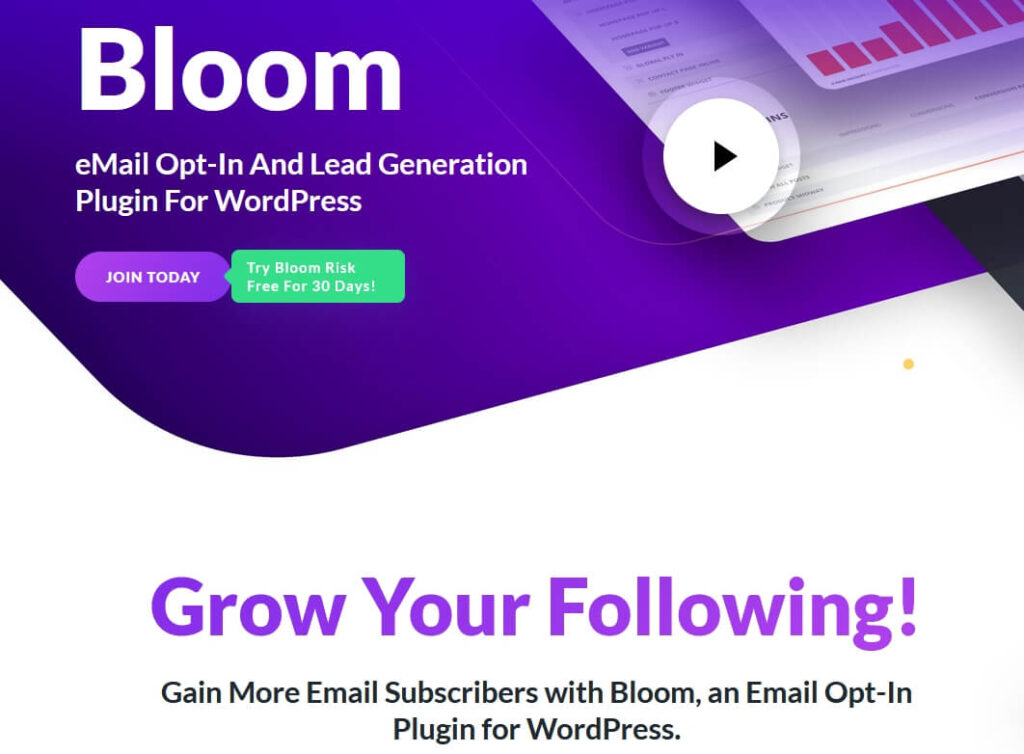Bloom - Lead Generation Plugin For WordPress