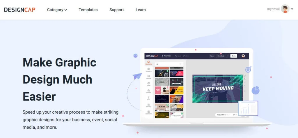 DesignCap - Graphic Design Software to Create Awesome Designs