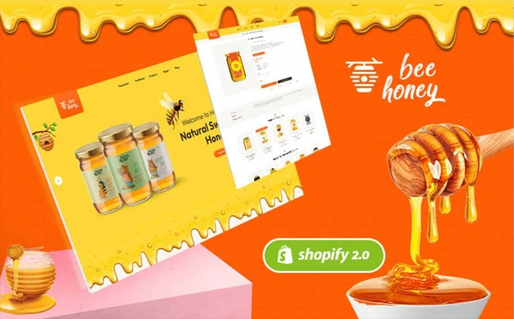 HoneyBee - A Clean, Professional & Modern Responsive Shopify Theme OS2.0