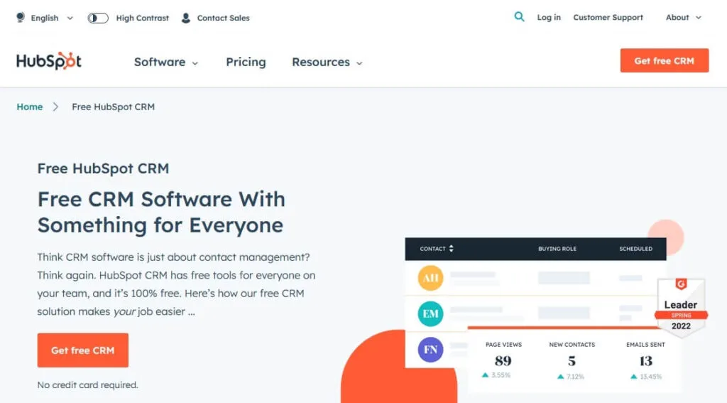HubSpot CRM