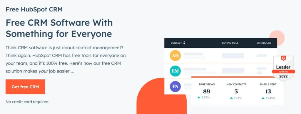 HubSpot CRM Software