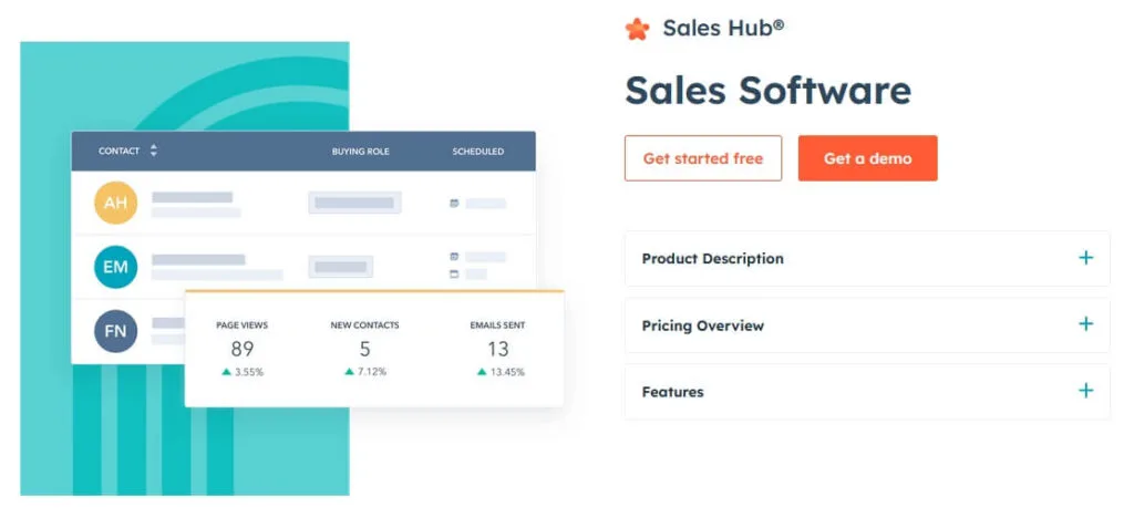 HubSpot Sales Hub