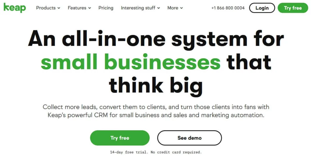 Keap - Small Business CRM & Automation