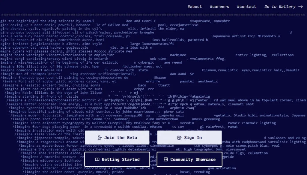Midjourney AI art generator