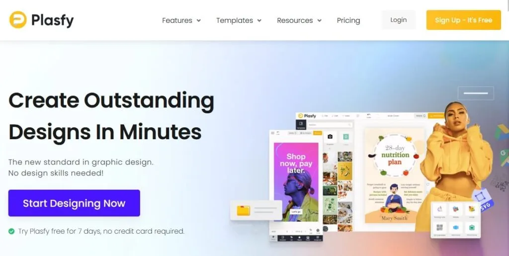 Plasfy - Ultimate Graphic Design Tool
