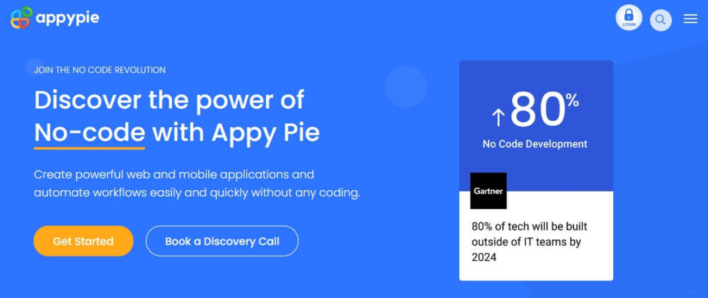 Appy Pie - Cloud-Based No-Code Platform
