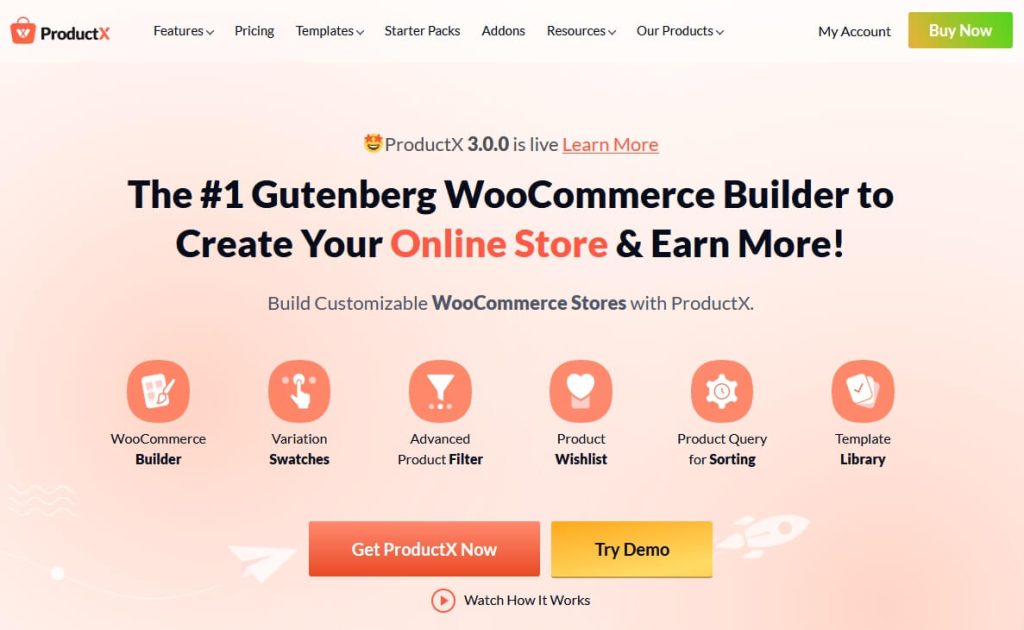 ProductX - Gutenberg WooCommerce Builder