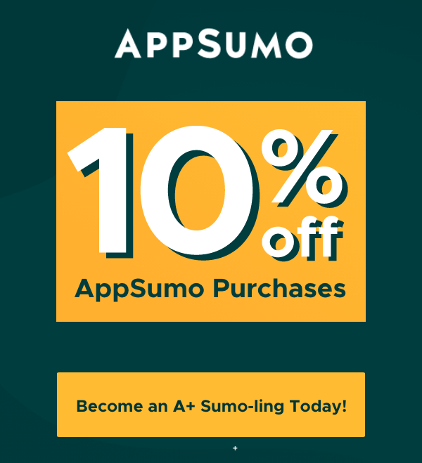 Get AppSumo 10% Discount