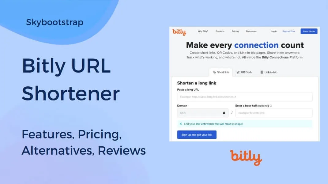 Bitly URL Shortener: Features, Pricing, Alternatives, Reviews