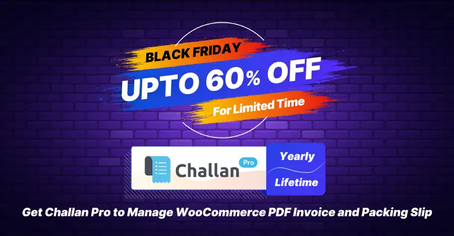Challan Pro Black Friday