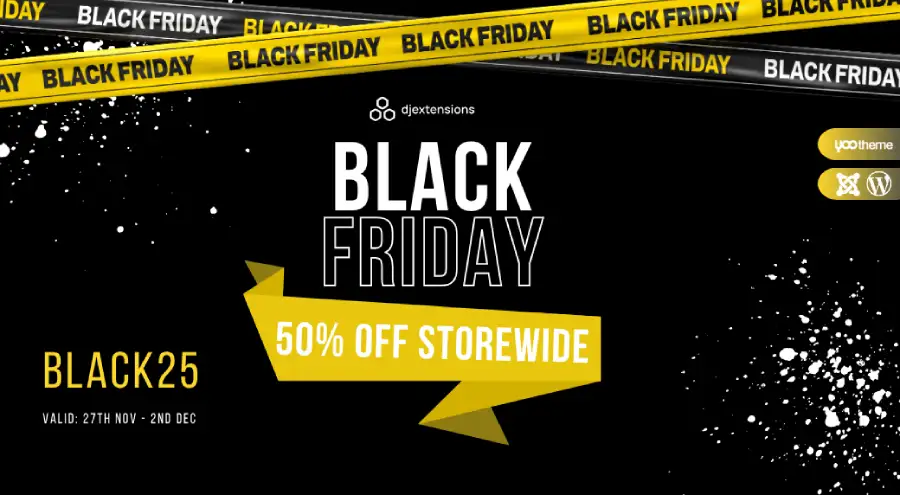 DJ-Extensions Black Friday Deal