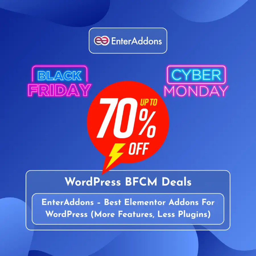 EnterAddons Black Friday Deal
