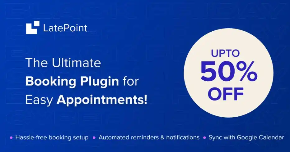 LatePoint Black Friday Deal