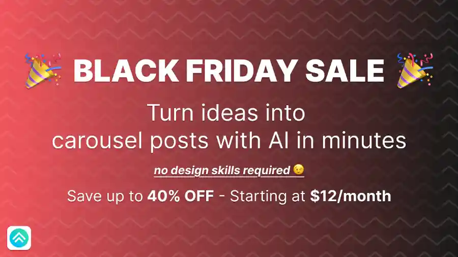 POSTNITRO Black Friday Deal