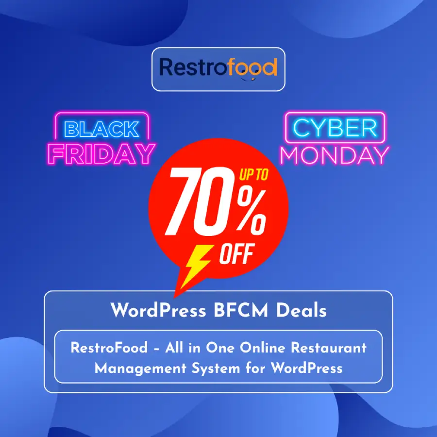 RestroFood Black Friday