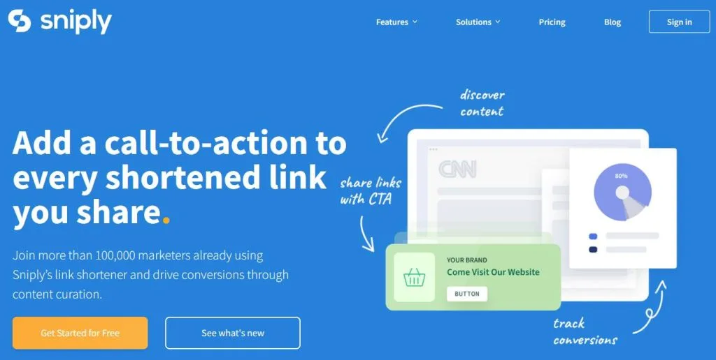 What is Sniply URL or Link Shortener?