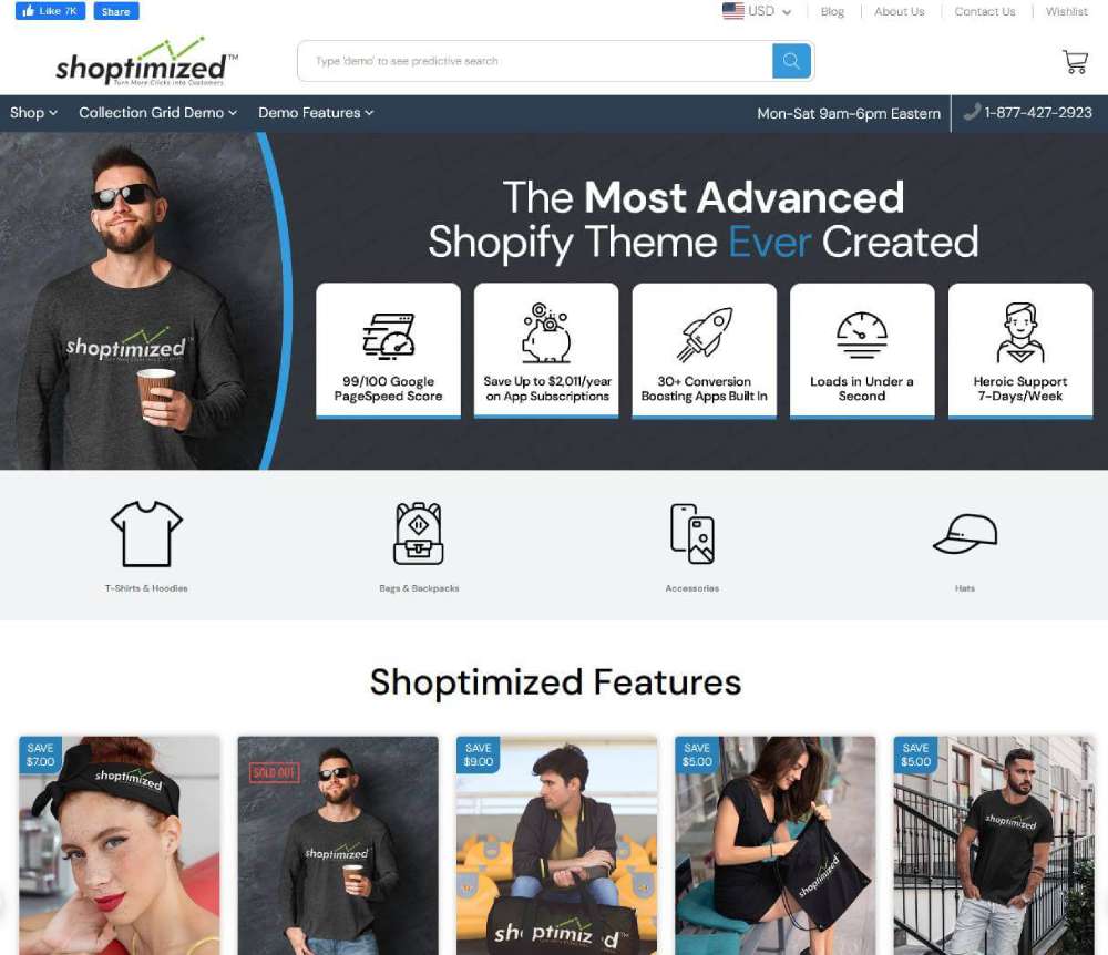 Shoptimized Shopify Theme