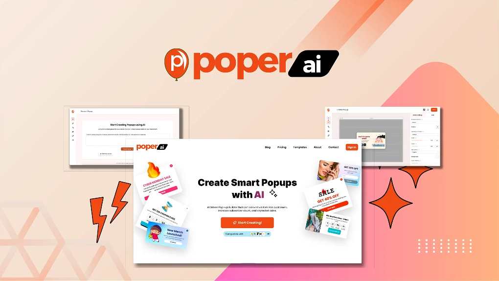 Poper - AI Based PopUp Builder
