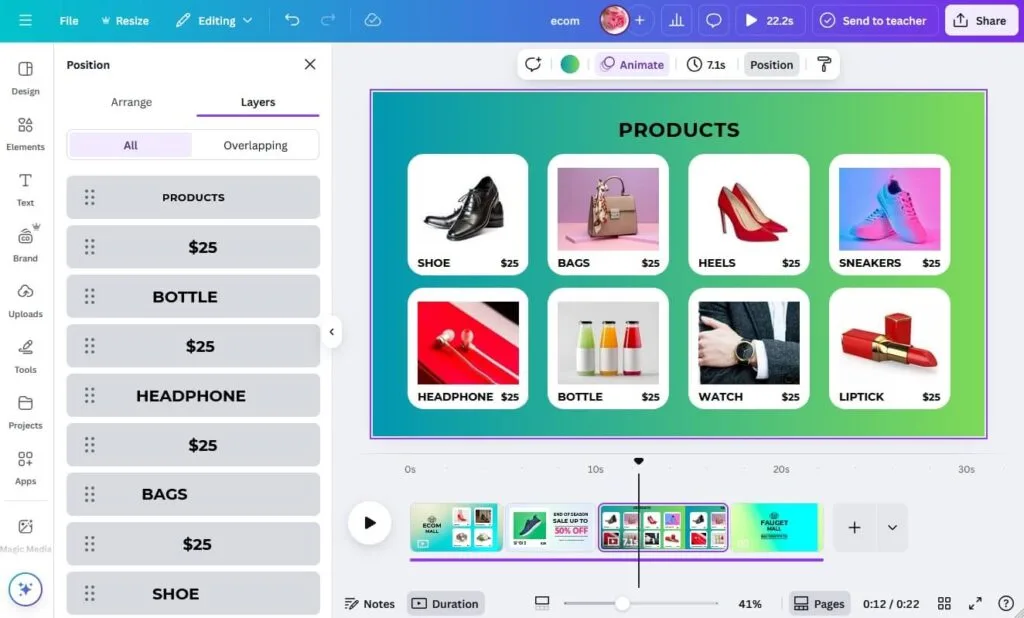 Canva Video Editor