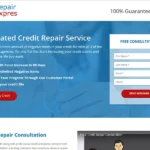 Credit Repair Service Landing Page