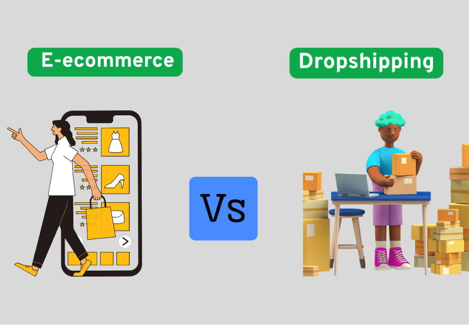 eCommerce vs Dropshipping