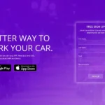 Parking App Landing Page