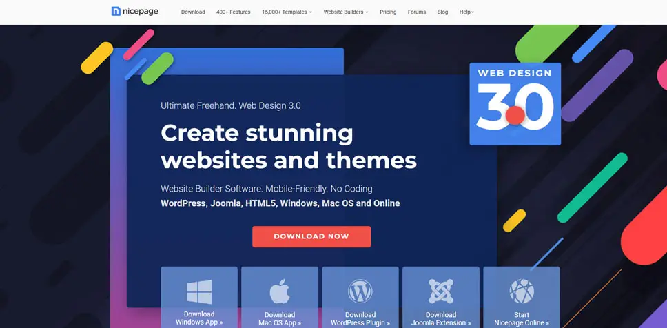 Nicepage - Powerful Website Builder