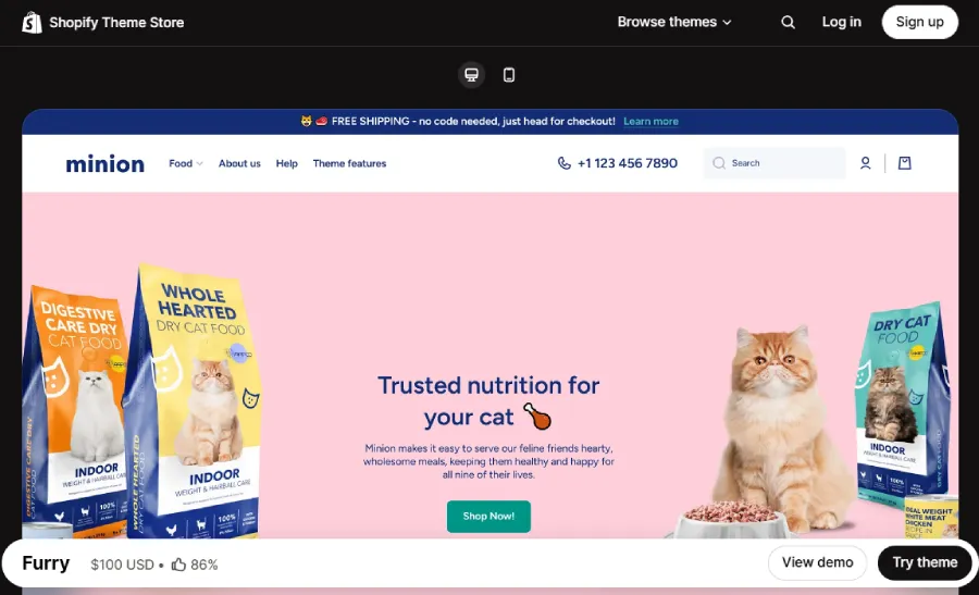 Furry Shopify Themes