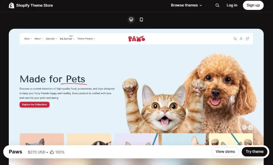 Paws Shopify Themes
