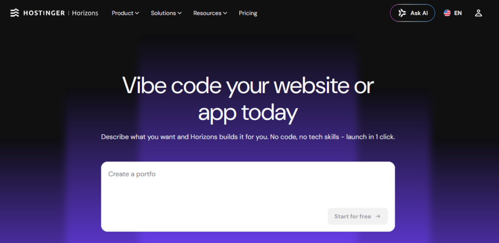Hostinger AI Website Builder: Best Budget Option