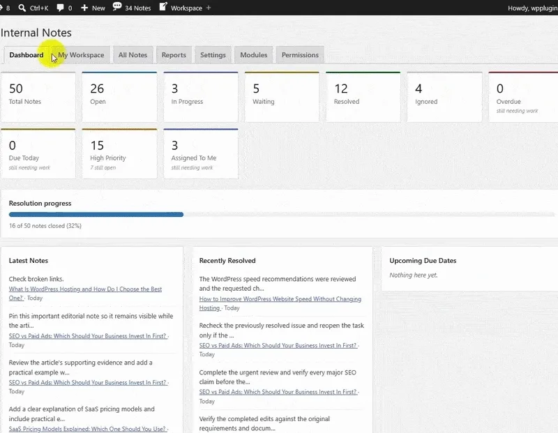 Live Dashboard