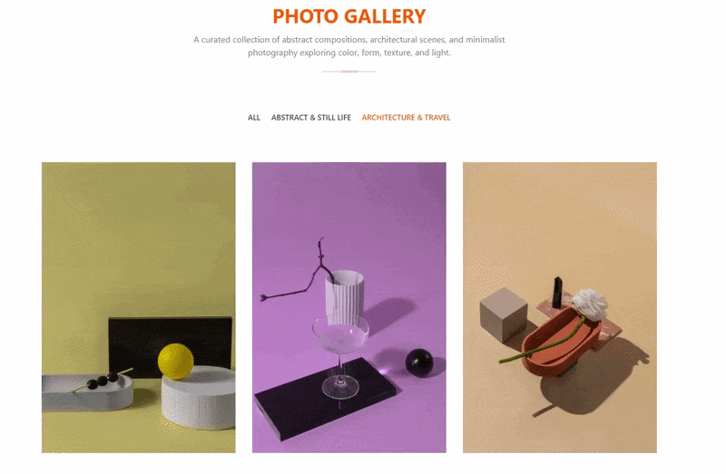Lightbox & Captions