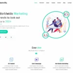 Digital Marketing Landing Page Template